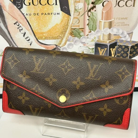 Louis Vuitton Retiro Monogram Sarah Wallet 😍❤️ - Picture 10 of 17
